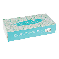 Салфетки косметические OfficeClean, 2-слойные, 20*20см, в картонном боксе, белые, 80шт. фото Салфетки косметические OfficeClean, 2-слойные, 20*20см, в картонном боксе, белые, 80шт.