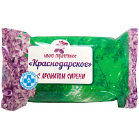 Мыло туалетное 100 г, Краснодарское, (Меридиан), "Сирень фото Мыло туалетное 100 г, Краснодарское, (Меридиан), "Сирень