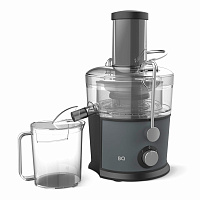 Соковыжималка BQ (БИ-КЬЮ) J1008, 1200 Вт, стакан 1,1 л, емкость жмыха 0,9 л, металл, серый, 86196937 фото Соковыжималка BQ (БИ-КЬЮ) J1008, 1200 Вт, стакан 1,1 л, емкость жмыха 0,9 л, металл, серый, 86196937