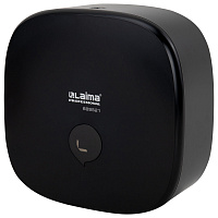 Диспенсер для туалетной бумаги LAIMA PROFESSIONAL PREMIUM BLACK (Система T2), малый, черный, ABS-пластик, 609521