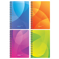 Записная книжка А6 80л. на гребне BG "Lite monocolor фото Записная книжка А6 80л. на гребне BG "Lite monocolor