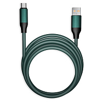 Кабель Smartbuy Bold, USB - Type-C, экстрапрочный, 3A output, оплетка TPE, 1м, мятный фото Кабель Smartbuy Bold, USB - Type-C, экстрапрочный, 3A output, оплетка TPE, 1м, мятный