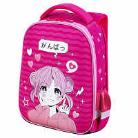 Ранец BRAUBERG KIDS START, 1 отделение, 2 кармана, "Anime style", 35х26х13 см, 272094 фото Ранец BRAUBERG KIDS START, 1 отделение, 2 кармана, "Anime style", 35х26х13 см, 272094