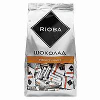 Шоколад порционный RIOBA Молочный 32%, 800 г, пакет, 366305 фото Шоколад порционный RIOBA Молочный 32%, 800 г, пакет, 366305