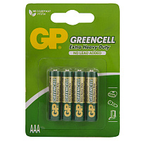 Батарейка GP Greencell AAA (R03) 24S солевая Цена за 1 батарейку фото Батарейка GP Greencell AAA (R03) 24S солевая Цена за 1 батарейку