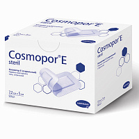Пластырь-повязка Hartmann Cosmopor E послеоперационная стерильная 7.2х5 см (50 штук в упаковке) фото Пластырь-повязка Hartmann Cosmopor E послеоперационная стерильная 7.2х5 см (50 штук в упаковке)