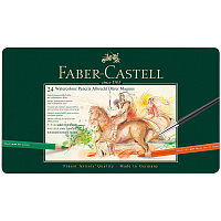 Карандаши цветные акварельные Faber-Castell Albrecht Durer Magnus шестигранные 24 цвета фото Карандаши цветные акварельные Faber-Castell Albrecht Durer Magnus шестигранные 24 цвета