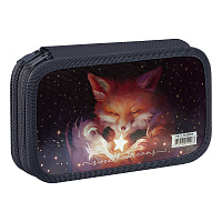 Пенал 2 отделения, 190*110 ArtSpace "The Magic Fox", ламинированный картон, фольга фото Пенал 2 отделения, 190*110 ArtSpace "The Magic Fox", ламинированный картон, фольга