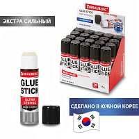 Клей-карандаш BRAUBERG ULTRA STRONG, УСИЛЕННАЯ ФОРМУЛА, 15 г, ЮЖНАЯ КОРЕЯ, 229545 фото Клей-карандаш BRAUBERG ULTRA STRONG, УСИЛЕННАЯ ФОРМУЛА, 15 г, ЮЖНАЯ КОРЕЯ, 229545