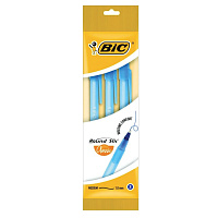 Ручки шариковые BIC "Round Stic", НАБОР 3 шт., СИНИЕ, узел 1 мм, линия письма 0,32 мм, пакет, 9021522 фото Ручки шариковые BIC "Round Stic", НАБОР 3 шт., СИНИЕ, узел 1 мм, линия письма 0,32 мм, пакет, 9021522
