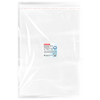 Пакеты БОПП с клеевым клапаном, КОМПЛЕКТ 100 штук, 40х60 + 4 см, 30 мкм, с усиленным швом, BRAUBERG, 700412