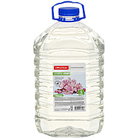 Мыло жидкое OfficeClean Proffesional "Цветочное", прозрачное, ПЭТ, 5л фото Мыло жидкое OfficeClean Proffesional "Цветочное", прозрачное, ПЭТ, 5л