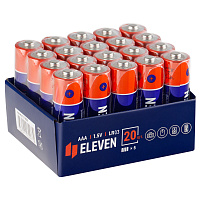Батарейка Eleven AAA (LR03) алкалиновая, OS20 фото Батарейка Eleven AAA (LR03) алкалиновая, OS20
