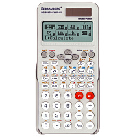 Калькулятор инженерный BRAUBERG SC-991ES-PLUS-GY (164х80 мм), 552 функции, 10+2 разряда, СЕРЫЙ, 272652 фото Калькулятор инженерный BRAUBERG SC-991ES-PLUS-GY (164х80 мм), 552 функции, 10+2 разряда, СЕРЫЙ, 272652