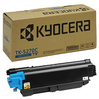 Картридж лазерный Kyocera TK-5270C 1T02TVCNL0 голубой оригинальный