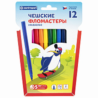 Фломастеры 12 ЦВЕТОВ CENTROPEN "Пингвины", смываемые, вентилируемый колпачок, 7790/12ET, 7 7790 1286 фото Фломастеры 12 ЦВЕТОВ CENTROPEN "Пингвины", смываемые, вентилируемый колпачок, 7790/12ET, 7 7790 1286