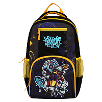 Рюкзак ArtSpace School "Graffiti", 44*31*16см, 1 отделение, 4 кармана, уплотн. спинка фото Рюкзак ArtSpace School "Graffiti", 44*31*16см, 1 отделение, 4 кармана, уплотн. спинка