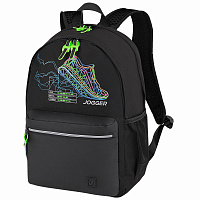 Рюкзак BRAUBERG FASHION CITY универсальный, 2 отделения, "Virtual sneaker", черный, 46х31х15 см, 271671 фото Рюкзак BRAUBERG FASHION CITY универсальный, 2 отделения, "Virtual sneaker", черный, 46х31х15 см, 271671