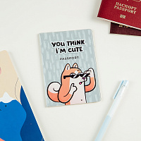 Обложка для паспорта MESHU "Cute", ПВХ, 2 кармана фото Обложка для паспорта MESHU "Cute", ПВХ, 2 кармана