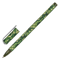 Ручка шариковая BRAUBERG SOFT TOUCH STICK "KHAKI", СИНЯЯ, мягкое покрытие, узел 0,7 мм, 143703 фото Ручка шариковая BRAUBERG SOFT TOUCH STICK "KHAKI", СИНЯЯ, мягкое покрытие, узел 0,7 мм, 143703
