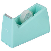Диспенсер для клейкой ленты МЯТНЫЙ (лента в подарок!), утяжеленный большой, BRAUBERG, 701461 фото Диспенсер для клейкой ленты МЯТНЫЙ (лента в подарок!), утяжеленный большой, BRAUBERG, 701461