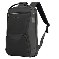Рюкзак HEIKKI HIGH TECH (ХЕЙКИ) с отделением для ноутбука, USB-порт, черный, 46x30x10 см, 272588 фото Рюкзак HEIKKI HIGH TECH (ХЕЙКИ) с отделением для ноутбука, USB-порт, черный, 46x30x10 см, 272588