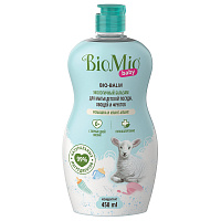 Бальзам для мытья детской посуды 450 мл BIOMIO BABY "Ромашка и иланг-иланг", 508.04165.0101 фото Бальзам для мытья детской посуды 450 мл BIOMIO BABY "Ромашка и иланг-иланг", 508.04165.0101