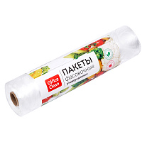 Пакеты фасовочные OfficeClean, ПНД, 30*40см, 8мкм, рулон на втулке, 500шт. фото Пакеты фасовочные OfficeClean, ПНД, 30*40см, 8мкм, рулон на втулке, 500шт.