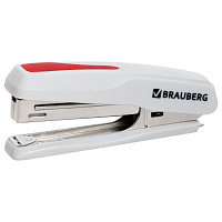Степлер №10 BRAUBERG "Extra", до 20 листов, антистеплер, серо-красный, 229082 фото Степлер №10 BRAUBERG "Extra", до 20 листов, антистеплер, серо-красный, 229082