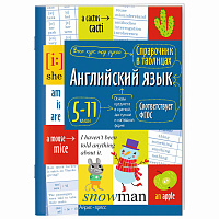 Справочник в таблицах "Английский язык. 5-11 класс", 16х23,5 см, 48 стр., АП, 28197 фото Справочник в таблицах "Английский язык. 5-11 класс", 16х23,5 см, 48 стр., АП, 28197