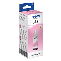 Чернила Epson T6736 C13T67364A светло-пурпурные оригинальные