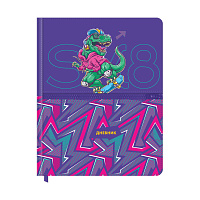 Дневник 1-11 кл. 48л. (твердый) BG "Dinosaur", иск. кожа, печать, карман на молнии, ляссе фото Дневник 1-11 кл. 48л. (твердый) BG "Dinosaur", иск. кожа, печать, карман на молнии, ляссе