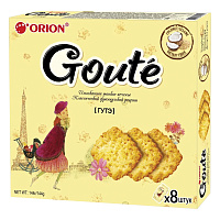 Печенье ORION "GOUTE" затяжное, 144 г, О0000011959 фото Печенье ORION "GOUTE" затяжное, 144 г, О0000011959