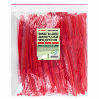 Пакеты для заморозки продуктов, 3 л, КОМПЛЕКТ 100 шт., с замком-застежкой (слайдер), LAIMA фото Пакеты для заморозки продуктов, 3 л, КОМПЛЕКТ 100 шт., с замком-застежкой (слайдер), LAIMA