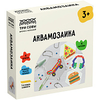 Аквамозаика ТРИ СОВЫ "Главный герой", набор инструментов, трафареты, картонная коробка 12*12см фото Аквамозаика ТРИ СОВЫ "Главный герой", набор инструментов, трафареты, картонная коробка 12*12см