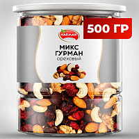 Ореховая смесь сушеная NARMAK "МИКС Гурман" с клюквой, изюмом, шоколадом, 500 г фото Ореховая смесь сушеная NARMAK "МИКС Гурман" с клюквой, изюмом, шоколадом, 500 г