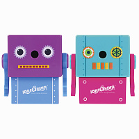 Точилка механическая ЮНЛАНДИЯ "I-Robot", корпус ассорти, 228484 фото Точилка механическая ЮНЛАНДИЯ "I-Robot", корпус ассорти, 228484