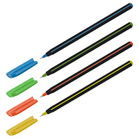 Ручка шариковая Luxor "Stick Soft Touch" синяя, 0,7мм, корпус ассорти фото Ручка шариковая Luxor "Stick Soft Touch" синяя, 0,7мм, корпус ассорти