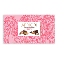Конфеты из натурального шоколада с орехом APRIORI ассорти 3 вкуса, 200 г, 41594 фото Конфеты из натурального шоколада с орехом APRIORI ассорти 3 вкуса, 200 г, 41594
