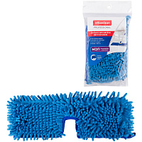 Насадка МОП для швабры OfficeClean Professional двусторонняя, 40*10см, микрофибра фото Насадка МОП для швабры OfficeClean Professional двусторонняя, 40*10см, микрофибра