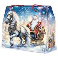 Подарок новогодний "ОЧАРОВАНИЕ ХОЛОДА", НАБОР конфет 1000 г, картонная коробка, МОСУПАК фото Подарок новогодний "ОЧАРОВАНИЕ ХОЛОДА", НАБОР конфет 1000 г, картонная коробка, МОСУПАК