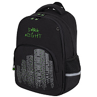 Рюкзак BRAUBERG SOFT, 2 отделения, 3 кармана, "Dark night", СВЕТООТРАЖАЮЩИЙ ПРИНТ, 40х31х15 см, 273119 фото Рюкзак BRAUBERG SOFT, 2 отделения, 3 кармана, "Dark night", СВЕТООТРАЖАЮЩИЙ ПРИНТ, 40х31х15 см, 273119