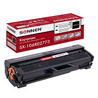 Картридж лазерный SONNEN (SX-106R02773) для XEROX Phaser 3020/3020BI/WC3025/3025BI/3025NI, ресурс 1500 стр., 364085 фото Картридж лазерный SONNEN (SX-106R02773) для XEROX Phaser 3020/3020BI/WC3025/3025BI/3025NI, ресурс 1500 стр., 364085