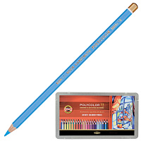 Карандаши цветные художественные классические Koh-i-Noor Polycolor 72 карандаша 72 цвета шестигранные (3827072001PL) фото Карандаши цветные художественные классические Koh-i-Noor Polycolor 72 карандаша 72 цвета шестигранные (3827072001PL)