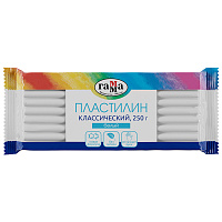 Пластилин Гамма "Классический", белый, 250г фото Пластилин Гамма "Классический", белый, 250г