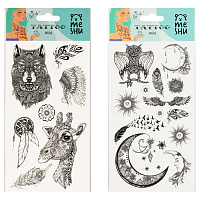 Наклейка-тату MESHU "Wild", 22*10см, инд. уп., европодвес фото Наклейка-тату MESHU "Wild", 22*10см, инд. уп., европодвес