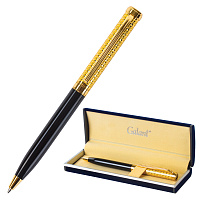 Ручка подарочная шариковая GALANT "Empire Gold", корпус черный с золотистым, золотистые детали, пишущий узел 0,7 мм, синяя, 140960 фото Ручка подарочная шариковая GALANT "Empire Gold", корпус черный с золотистым, золотистые детали, пишущий узел 0,7 мм, синяя, 140960