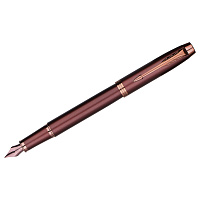 Ручка перьевая Parker "IM Professionals Monochrome Burgundy" синяя, 0,8мм, подарочная упаковка фото Ручка перьевая Parker "IM Professionals Monochrome Burgundy" синяя, 0,8мм, подарочная упаковка
