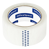 Клейкая лента упаковочная OfficeSpace, 48мм*66м, 50мкм, усиленная, морозостойкая, ШК фото Клейкая лента упаковочная OfficeSpace, 48мм*66м, 50мкм, усиленная, морозостойкая, ШК