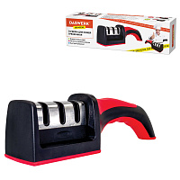 Точилка для ножей (ножеточка) ручная, трёхзонная (грубая, чистовая, шлифовка) DASWERK (ДАСВЕРК), 608134